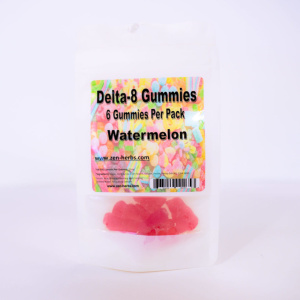 Watermelon Delta-8 Gummies(6 Pieces)