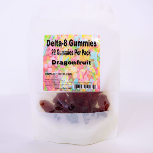Dragonfruit Delta-8 Gummies(22 Pieces)
